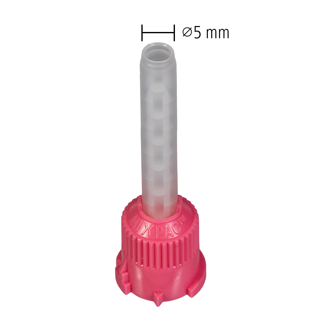 Mischkanülen - Durchmesser 5 mm / Länge 40 mm / 50er Verpackungseinheit