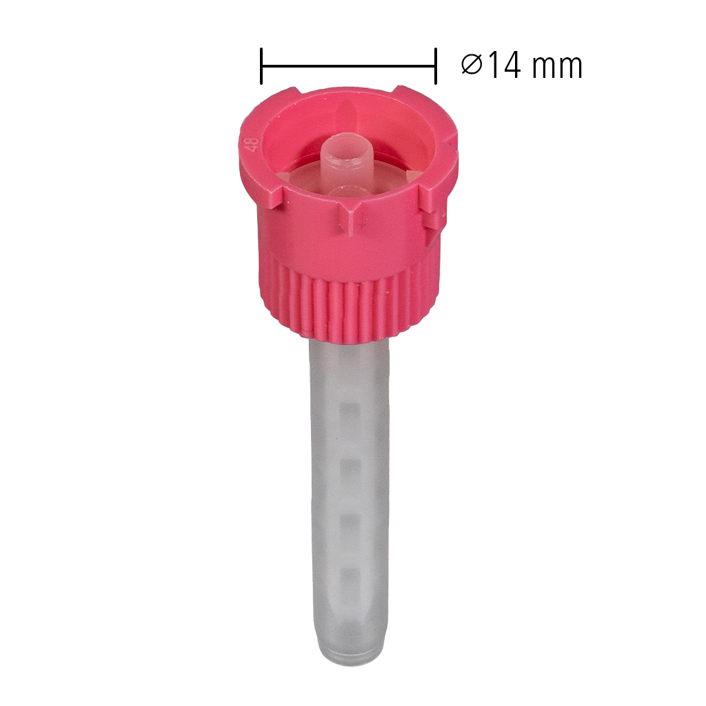 Mischkanülen - Durchmesser 5 mm / Länge 40 mm / 50er Verpackungseinheit