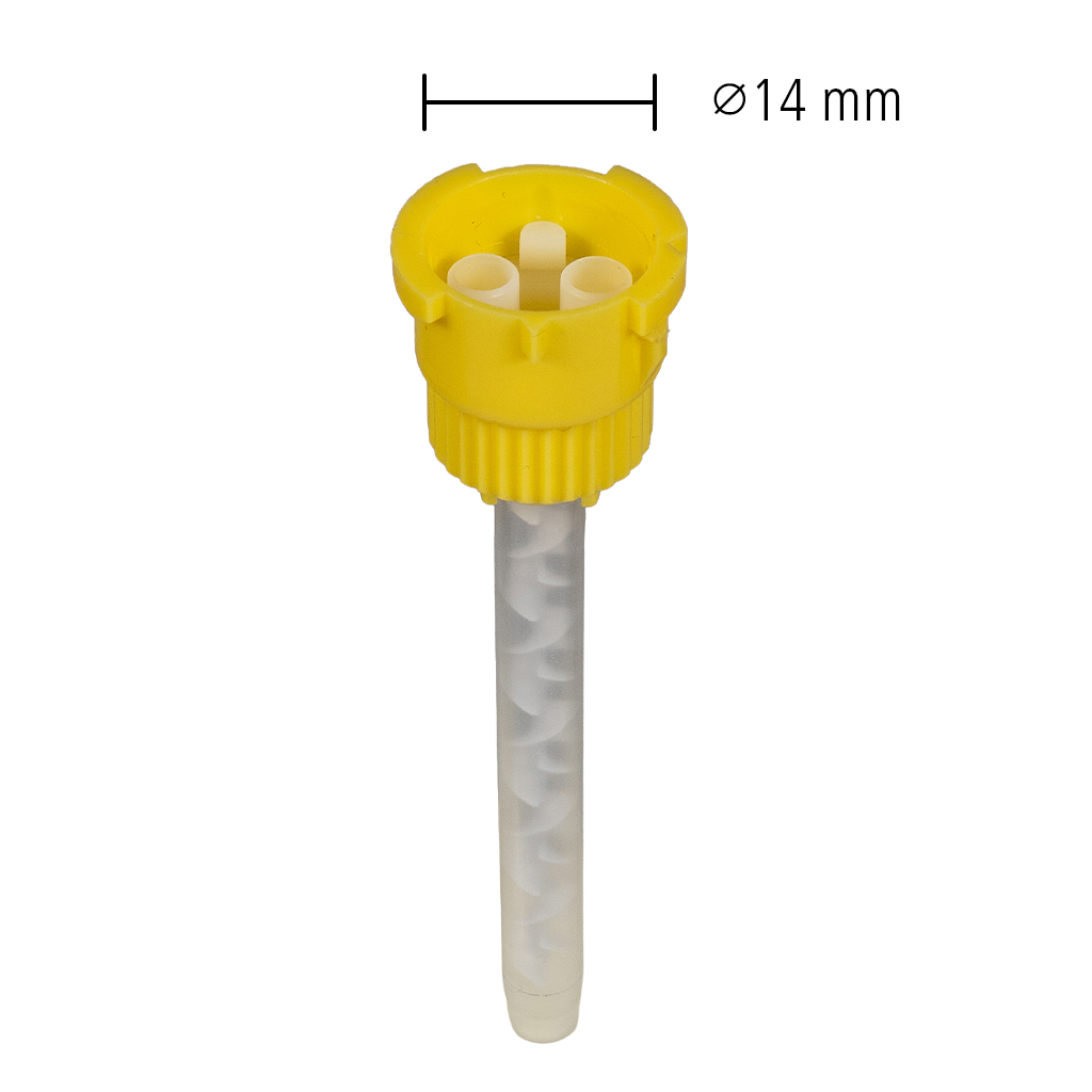 Mischkanülen - Durchmesser 4 mm / Länge 50 mm / 50er Verpackungseinheit